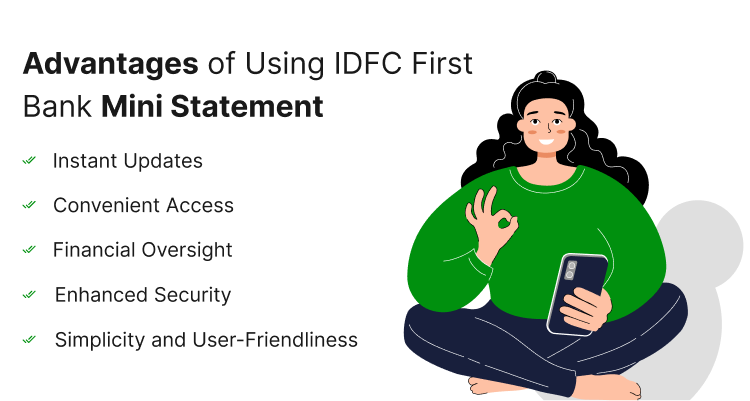 Advantages of Using IDFC First Bank Mini Statement